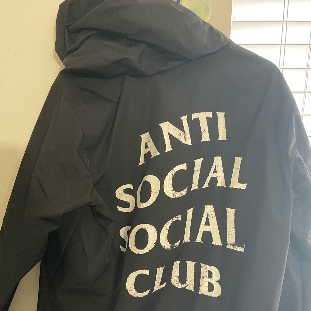 anti social social anorak jacket